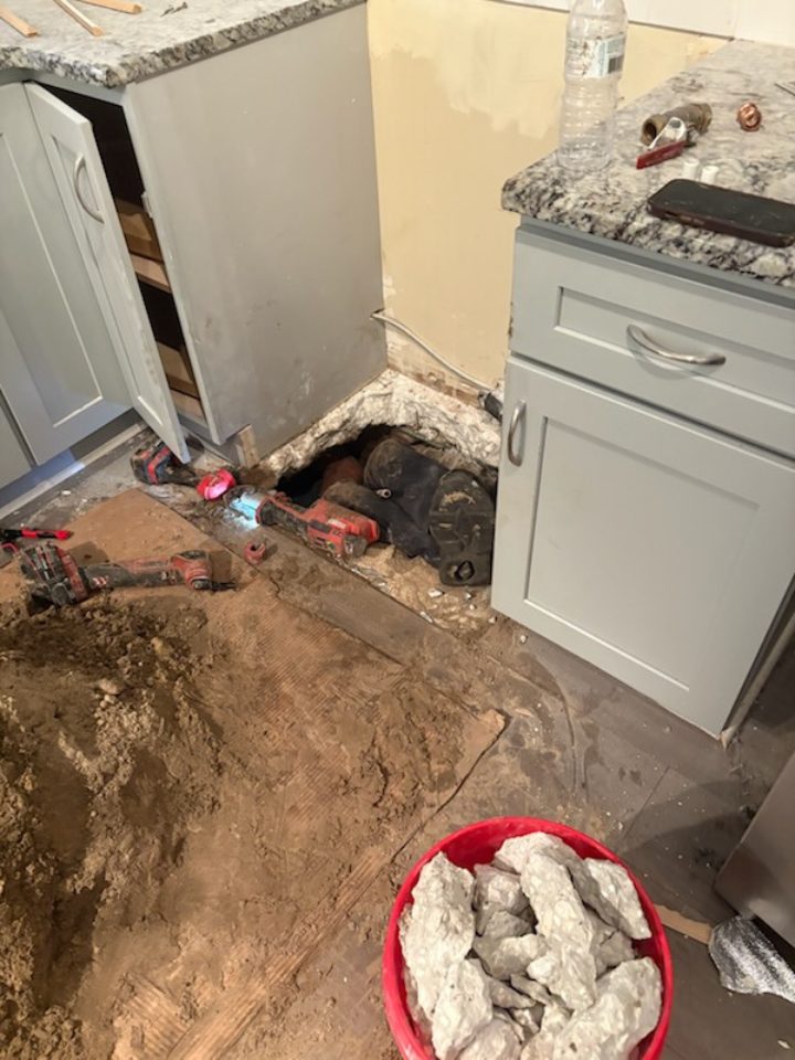 Slab Repair slab leak repair