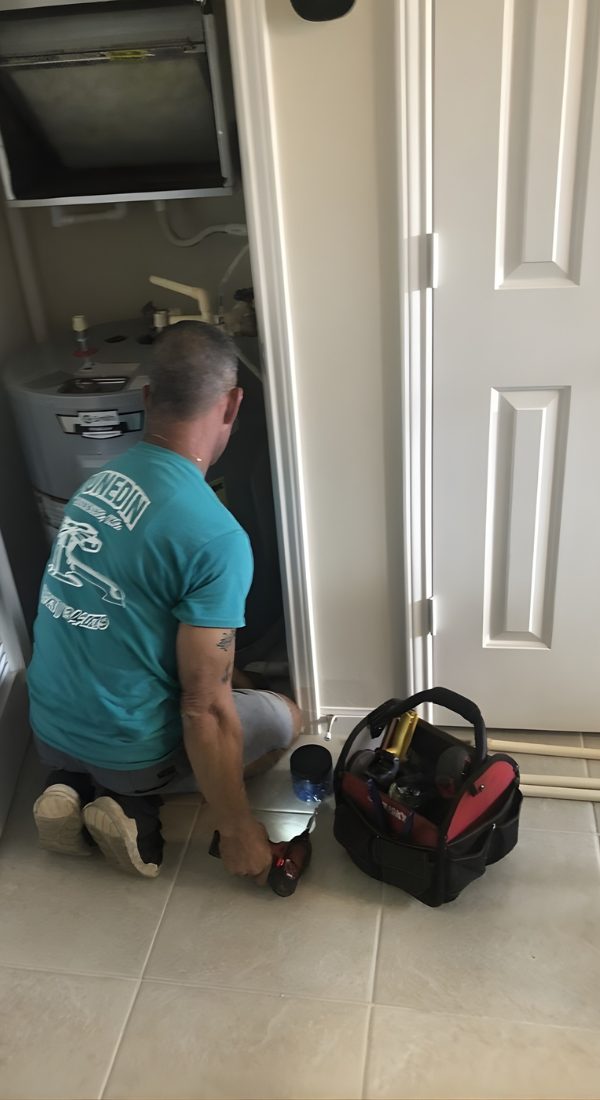 Commercial Water Heater on Shelf